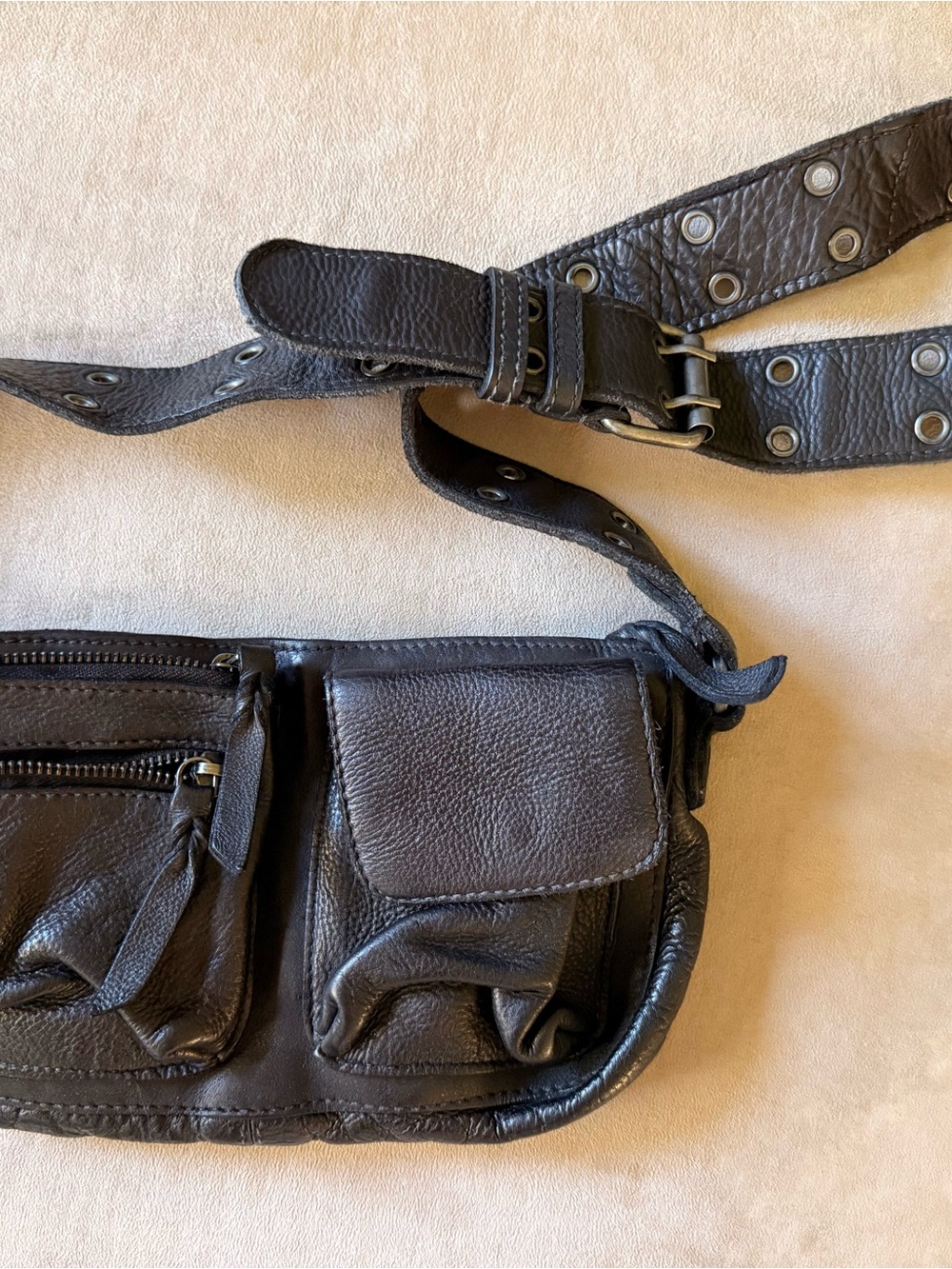 NEW Free People Wade leather sling bag